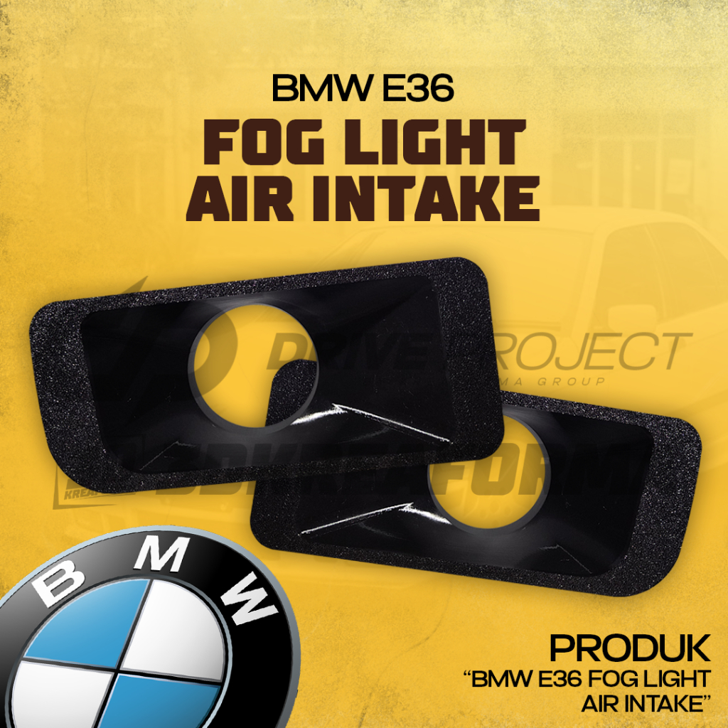 BMW E36 Fog Light Air Intake