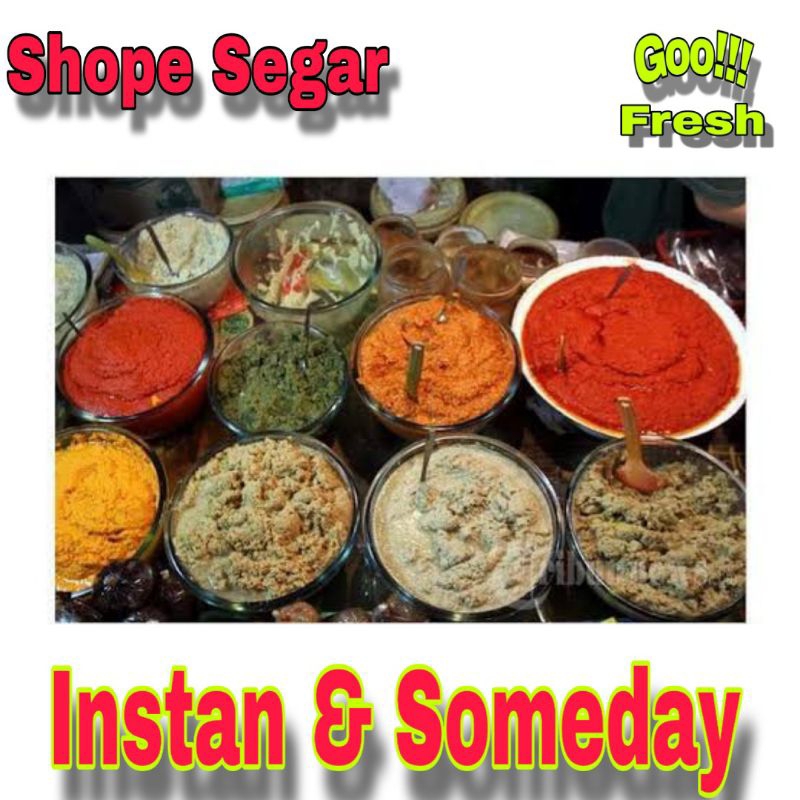 

Bumbu Giling Jadi Siap Masak Ungkep/Balado/Soto/Semur/Rendang/Oles Bakaran/Kari/Marinasi/Rica-Rica Pedas