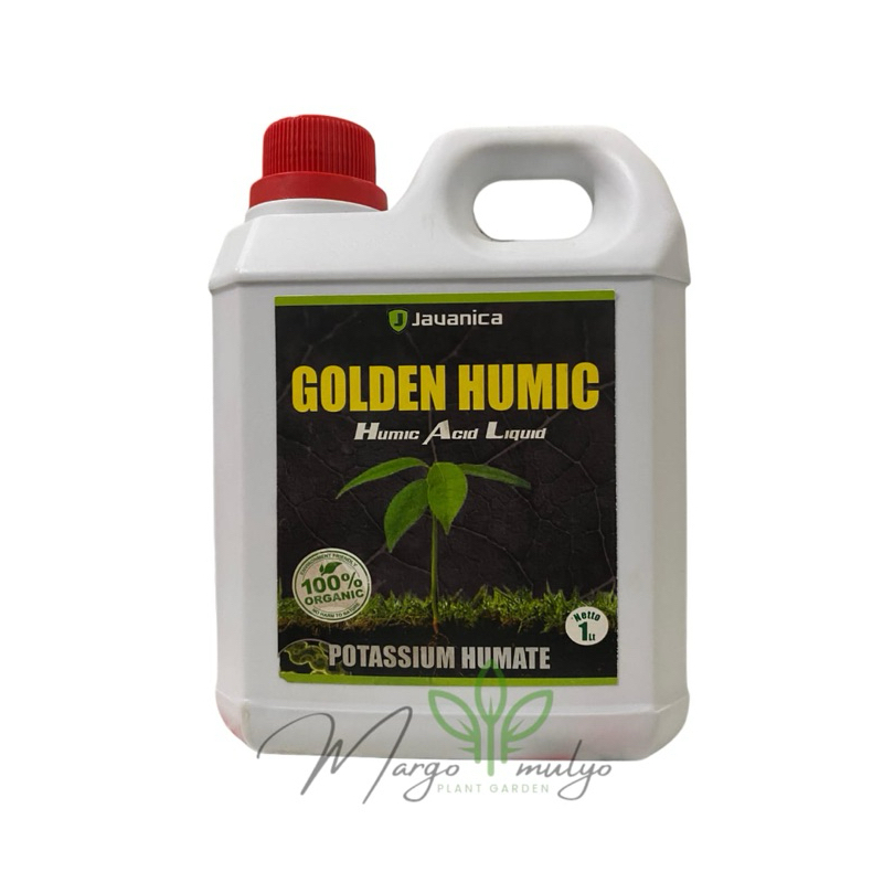 Asam Humat GOLDEN HUMIC-Pupuk Organik Cair Kemasan 1L