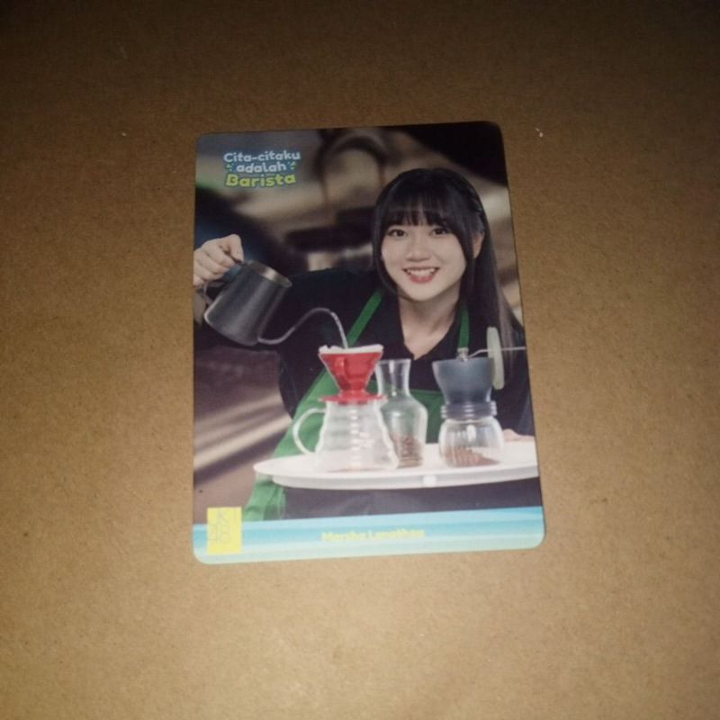 photocard Marsha JKT48 edisi CITA CITA