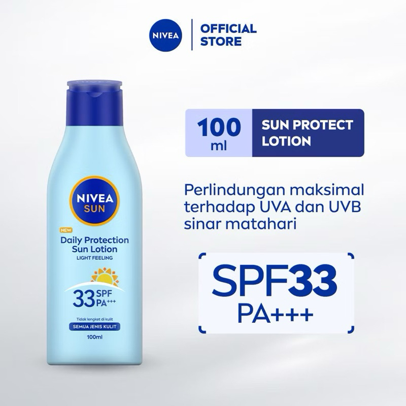 Nivea Sun Daily Protection Sun Lotion SPF 33 PA+++