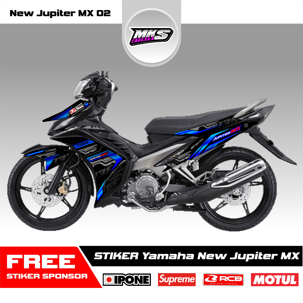 STIKER JUPITER MX NEW, STRIPING JUPITER MX NEW, DECAL JUPITER MX NEW