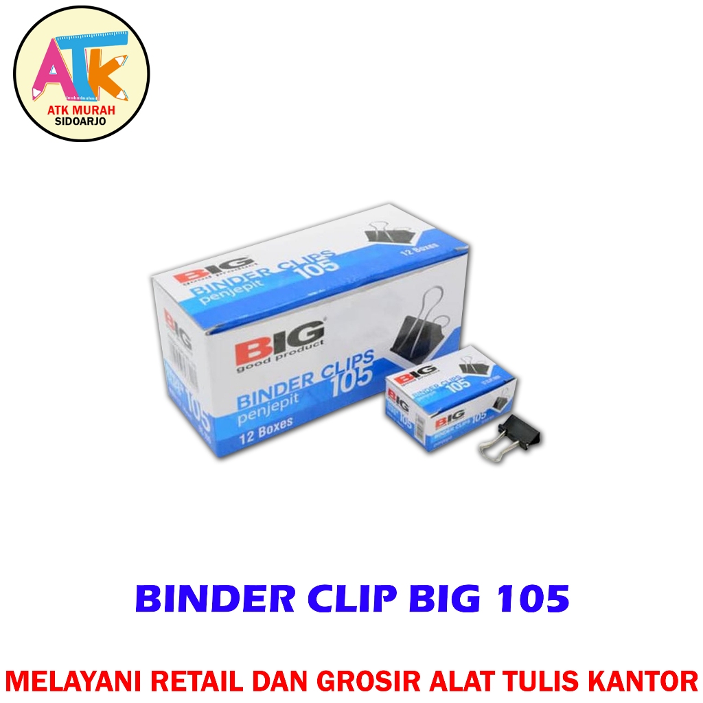 

KLIP HITAM - BINDER CLIP BIG 105