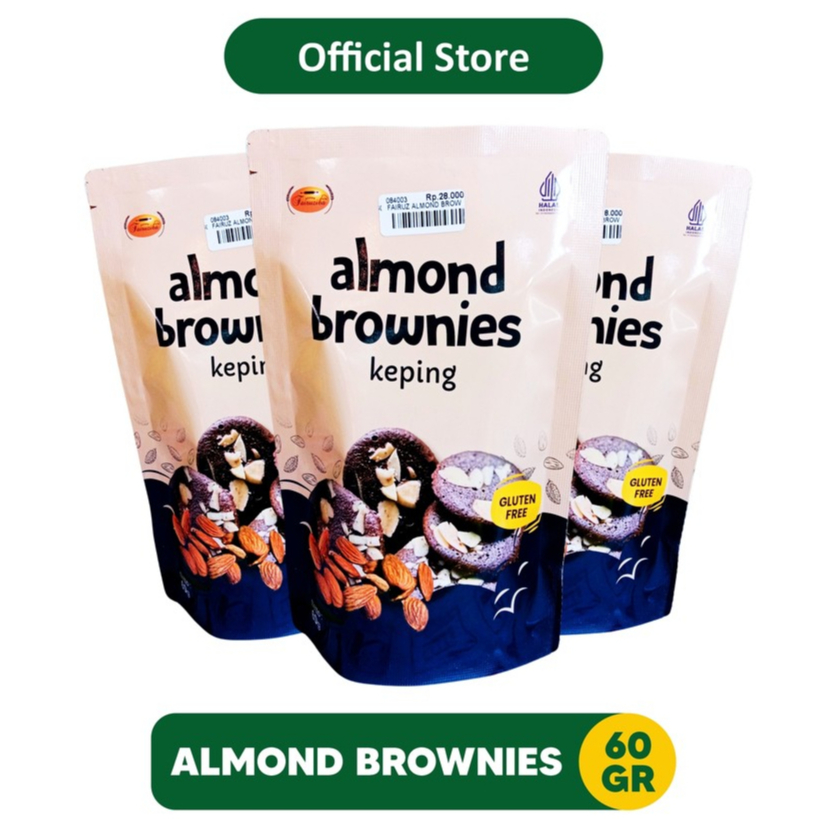 

Almond Brownies Keping 60gr | Oleh Oleh Khas Batu Malang - 84003