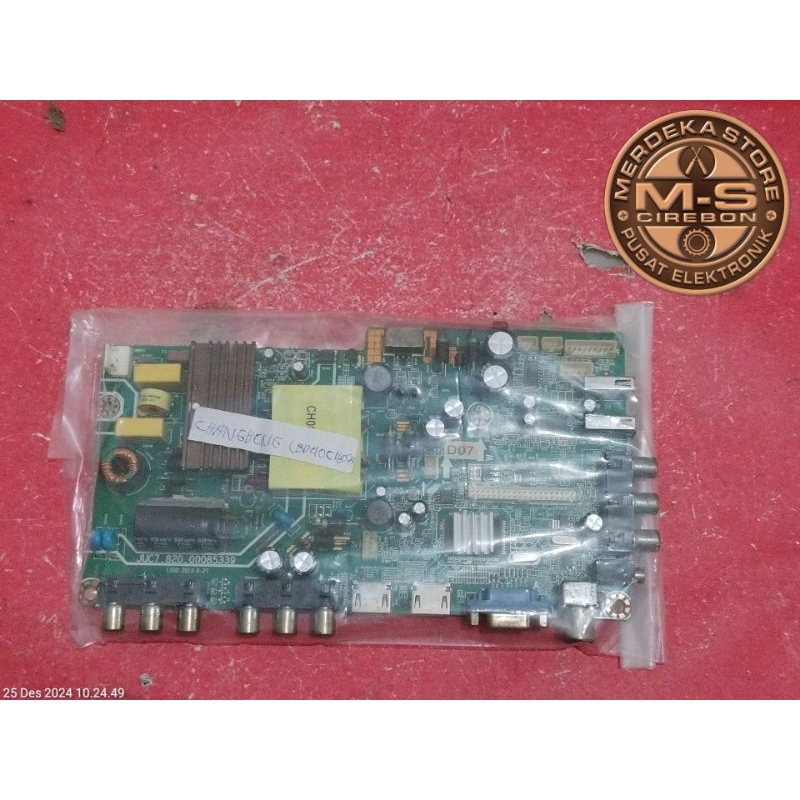 MB MOBO MAINBOARD MESIN TV CHANGHONG LED 40C1600A (MBCG40)