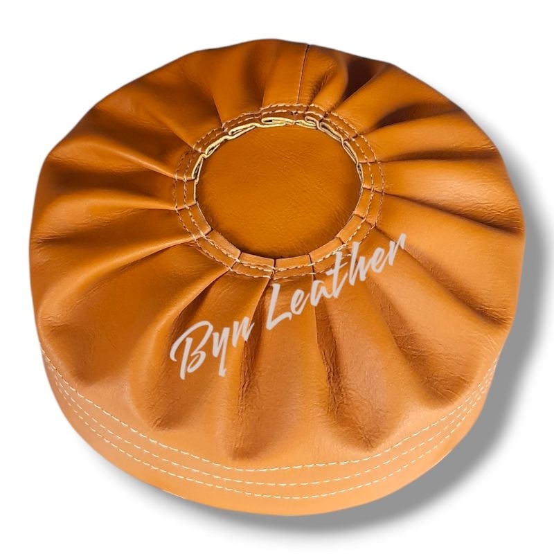 Peci Ijazi Kopyah Kulit Muslim Kopeah Haji India