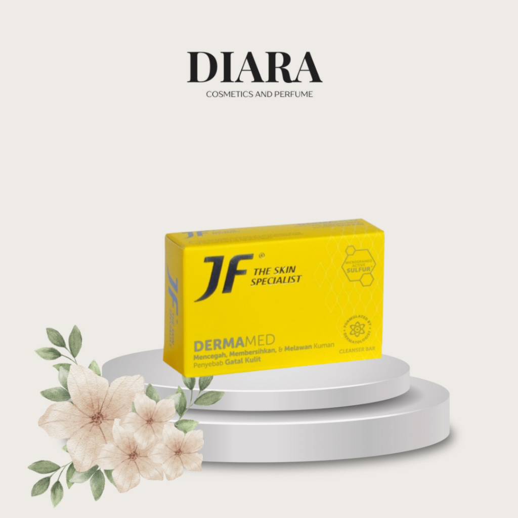 Diaracosmetics - Sabun Belerang Untuk Gatal Asli -  Asli Jf Sulfur Cair Untuk Panu Jerawat Jf Sulfur