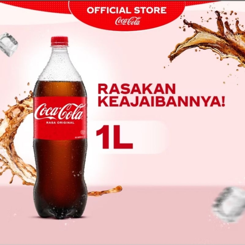 

Coca Cola / Sprite / Fanta Minuman Soda Botol 1 L