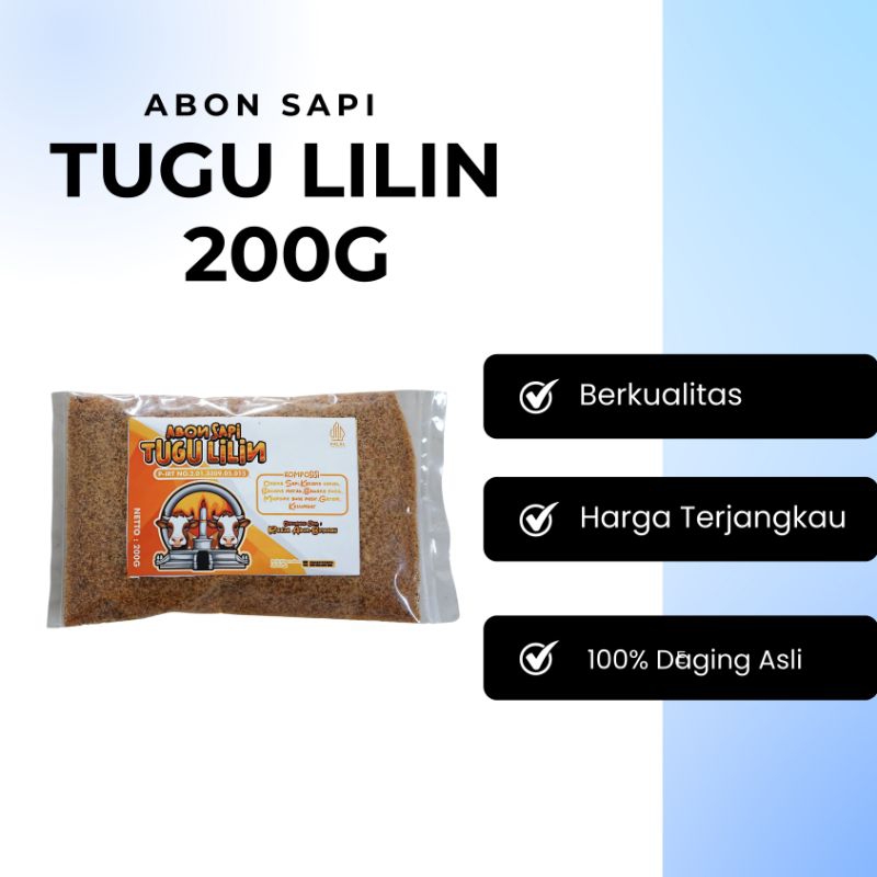 

ABON SAPI TUGU LILIN - 200g