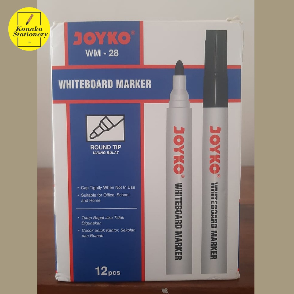

Spidol Whiteboard Marker Joyko | Spidol Papan Tulis Murah