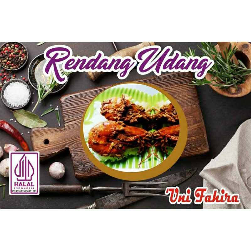 

Rendang Udang