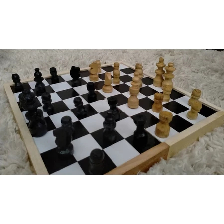 PAPAN CATUR KAYU | SET CATUR KAYU | CATUR KAYU TERMURAH BERKUALITAS