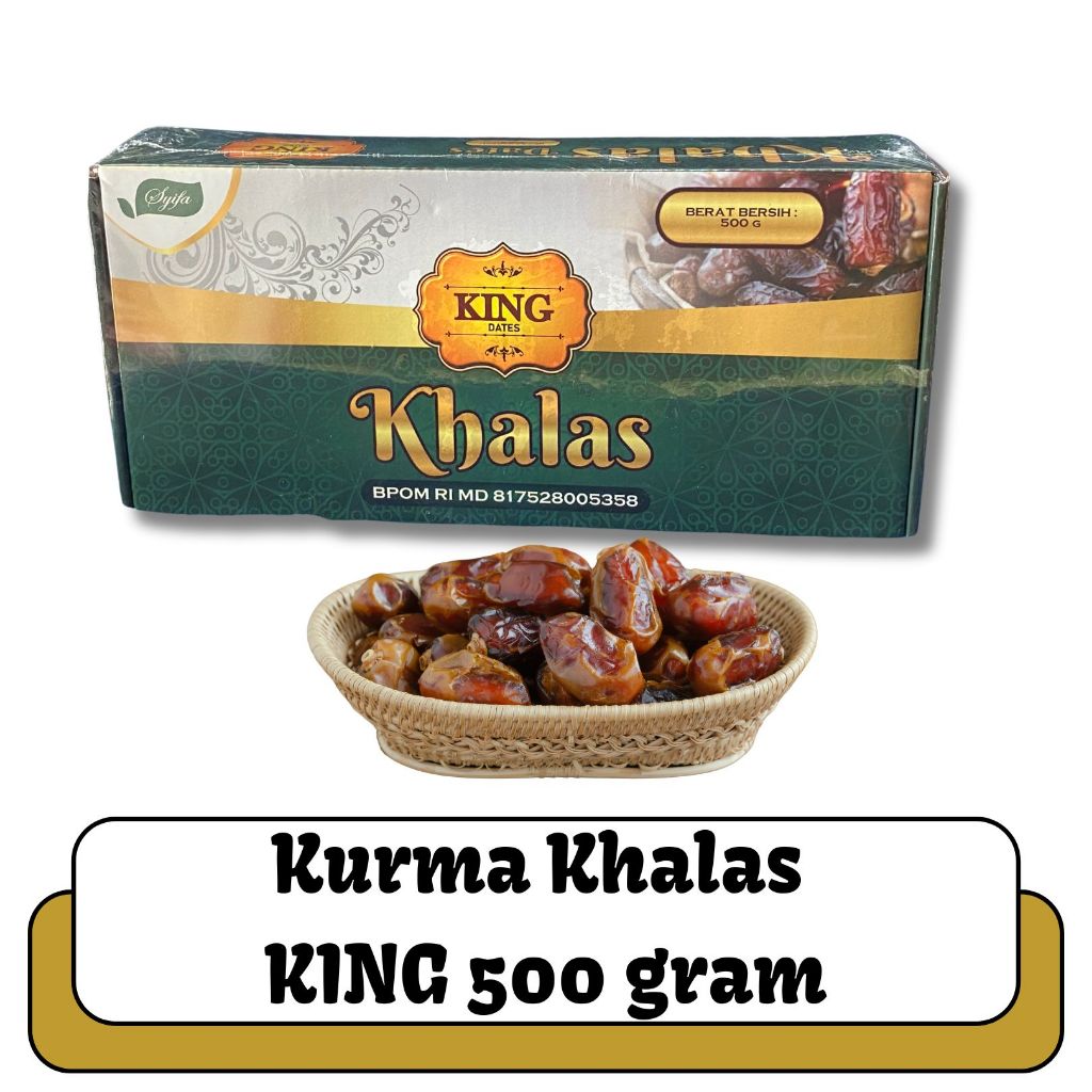 

OLEH OLEH HAJI DAN UMROH 500GR ASLI ORGINAL KURMA KHALASDUS KOTAK MADE IN MADINAH AL MUNAWAROH I BUAH KERING KURMA KHOLAS I KURMA DATES CROWN I ALSAAD I HALAL IZIN BPOM I KUALITAS TINGGI