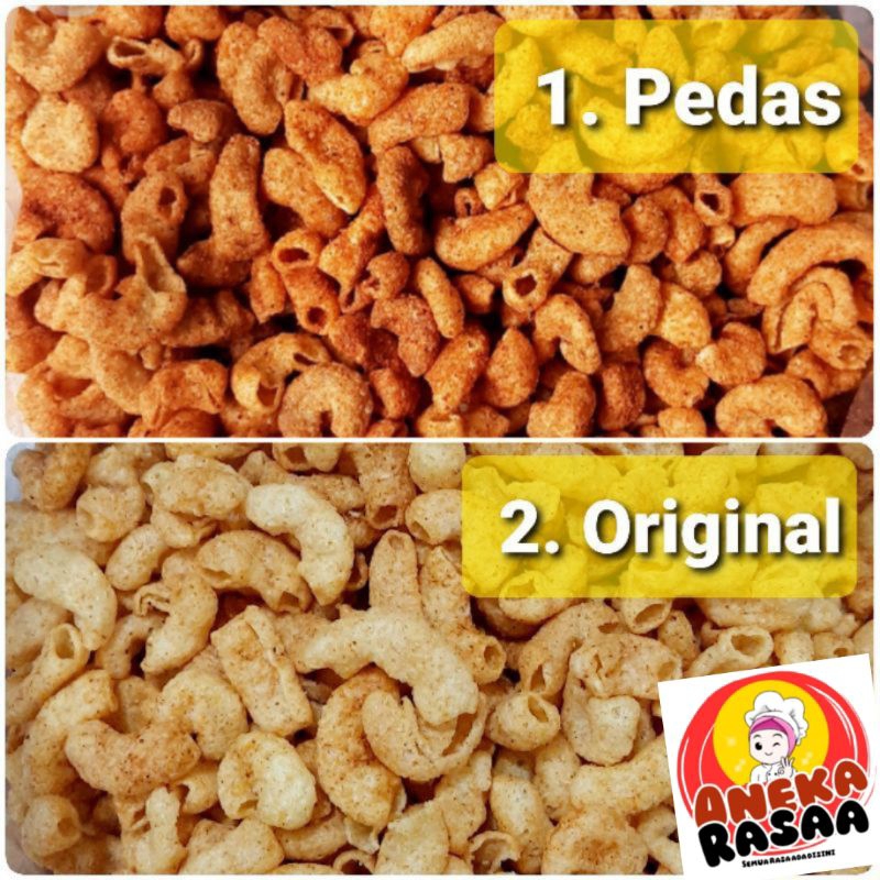 

MAKRONI SPESIAL [ ORIGINAL & PEDAS ] 200 GRAM