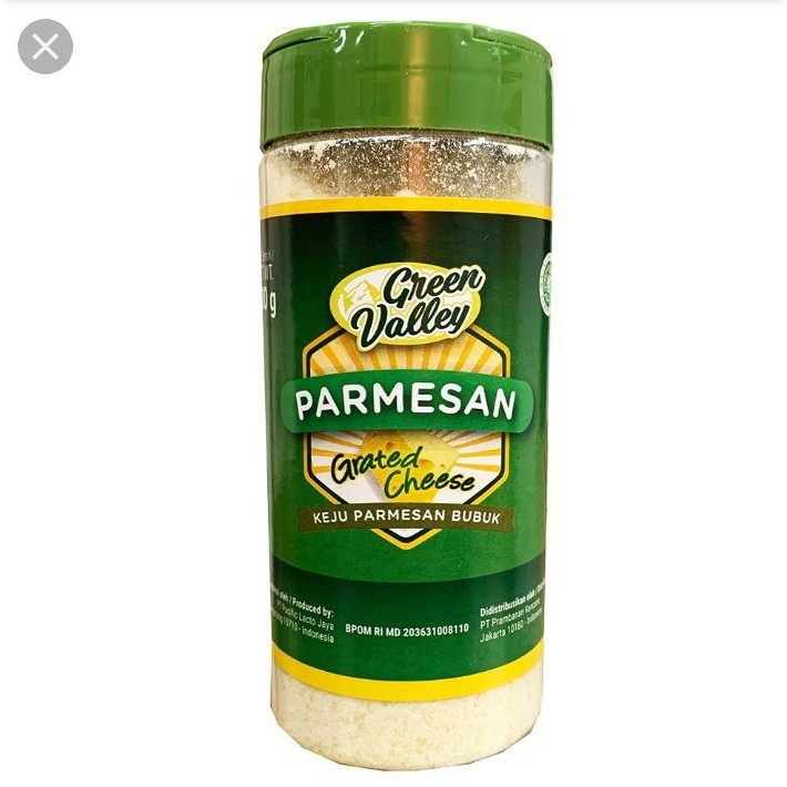 

green valley grated parmesan cheese 200 gr