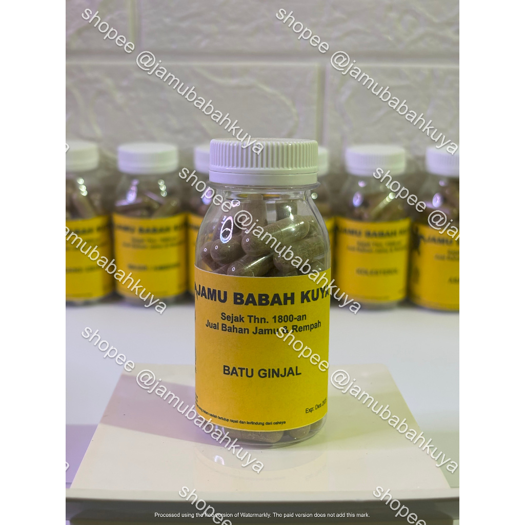 

Jamu Babah Kuya Herbal untuk Mengatasi Batu Ginjal - Ramuan Tradisional 100% Herbal Murni