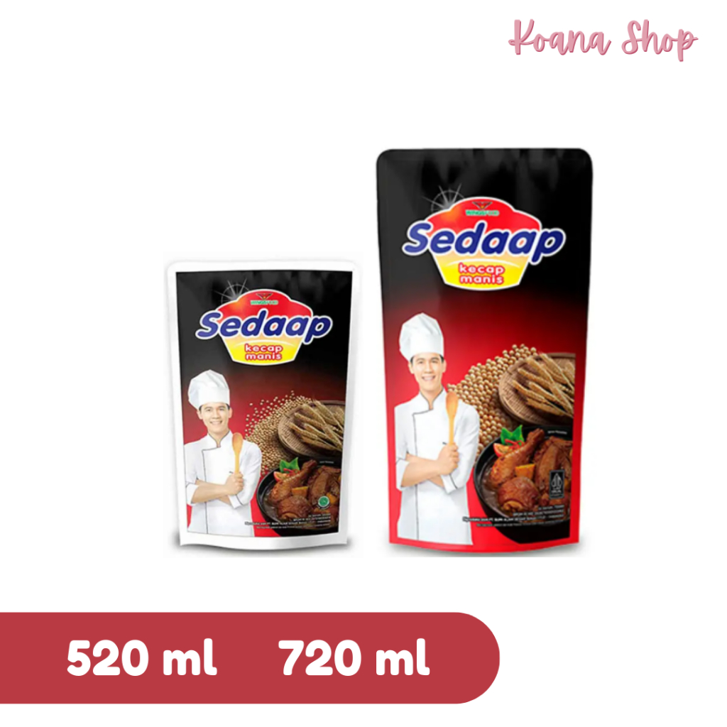 

Sedaap Kecap Manis 520 ml/700 ml