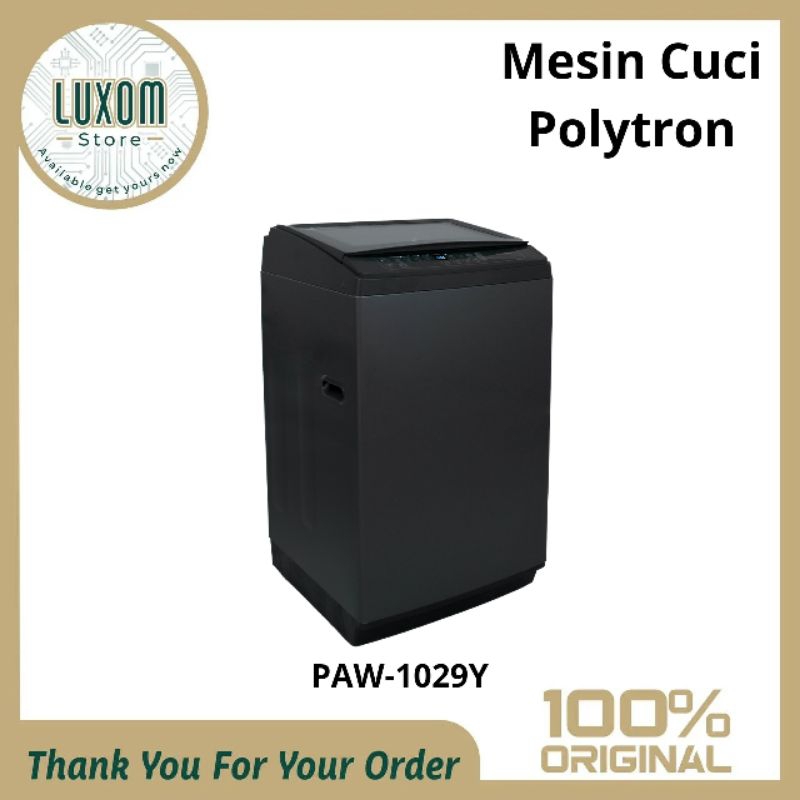 Mesin Cuci Polytron PAW-1029Y (10kg) /mesin cuci Polytron 1 tabung/mesin Polytron