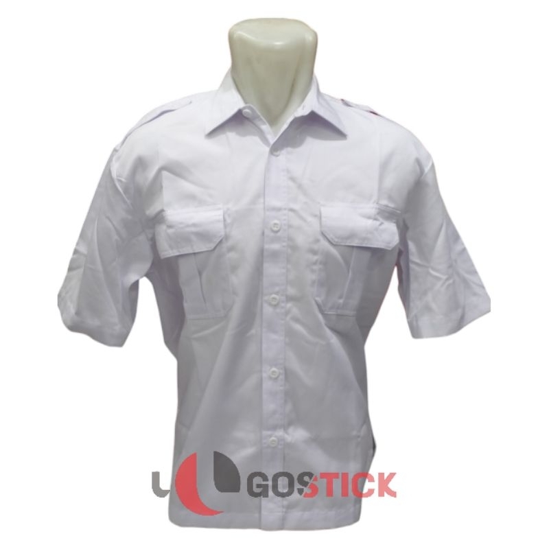 KEMEJA PUTIH PDH PENDEK