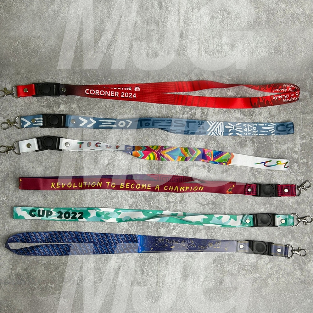 

CETAK CEPAT Custom Lanyard Printing Bahan Tissue Kualitas Terbaik Anti Letoy