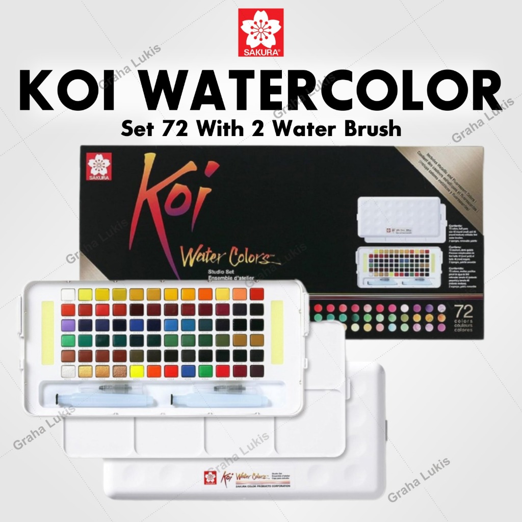 

Sakura Koi Watercolors 72