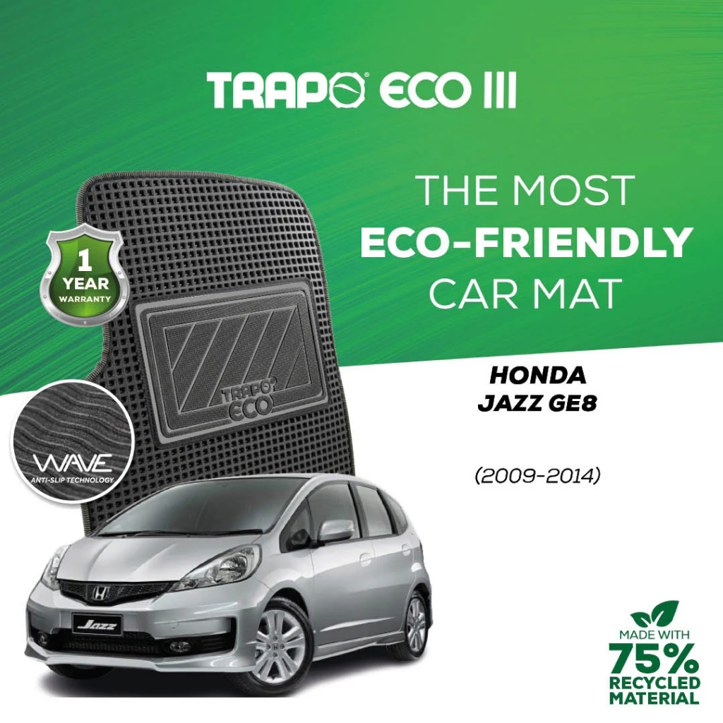 Karpet Mobil Trapo Eco Honda Jazz GE8 (2009-2014) Karpet Jazz GE8 Fullset