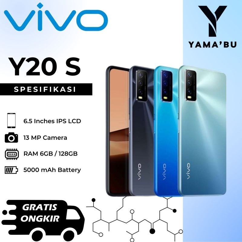 Hp Smartphone Vivo Y20s Ram 8/256 GB