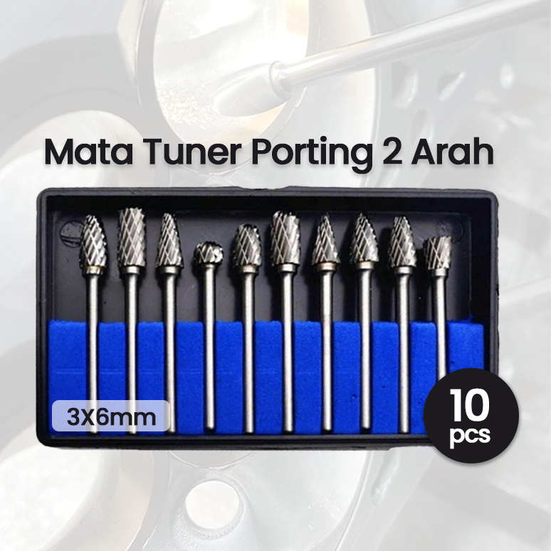 Mata Bor Tuner Cuner Porting set 10 pcs