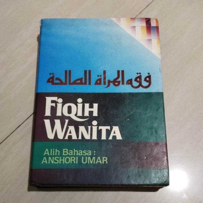 BUKU ORI FIQIH WANITA PENERBIT CV ASY SYIFA HARD COVER