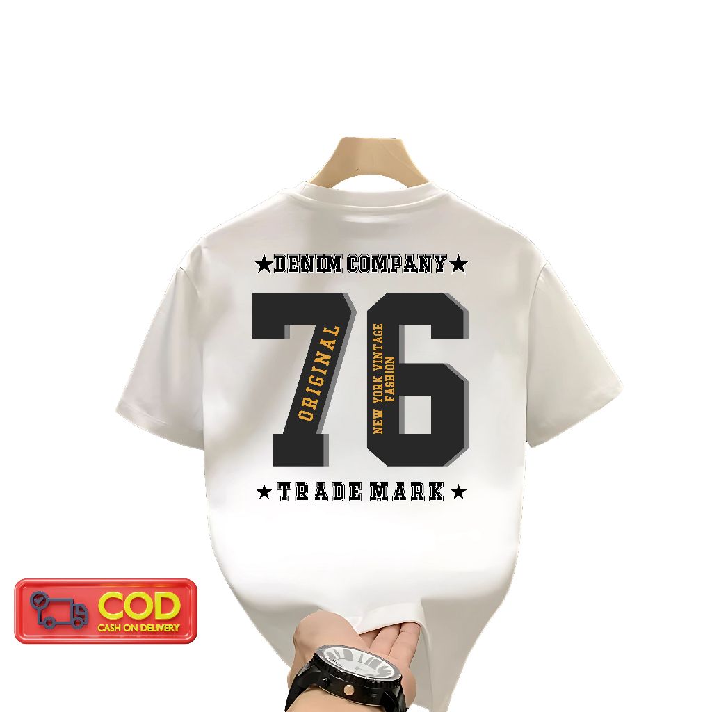 Zelo - Denim Company Kaos Pria Original 76