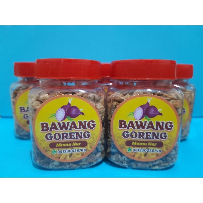 

Bawang Goreng Mama Nur Kemasan toples 200ml