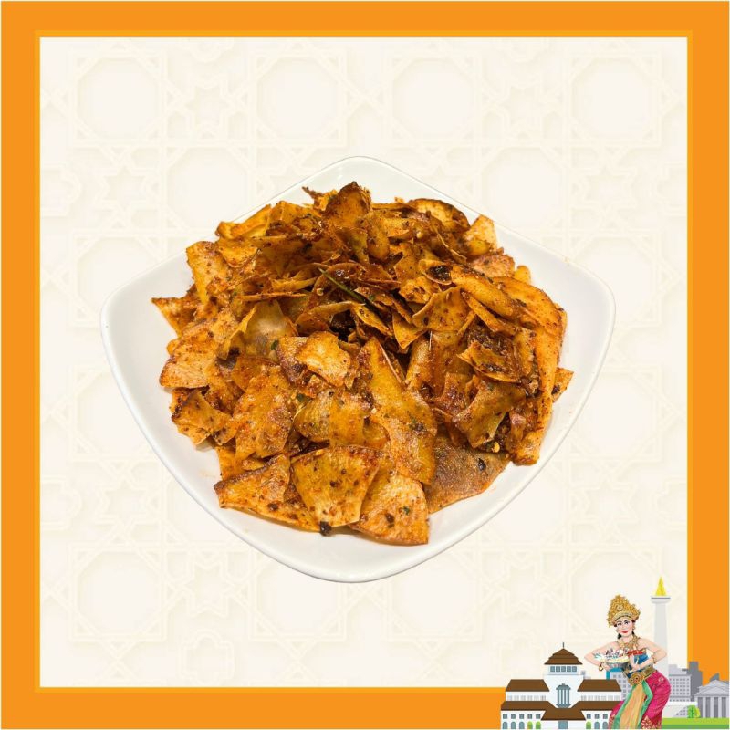 

Keripik Singkong Pedas Cikruh