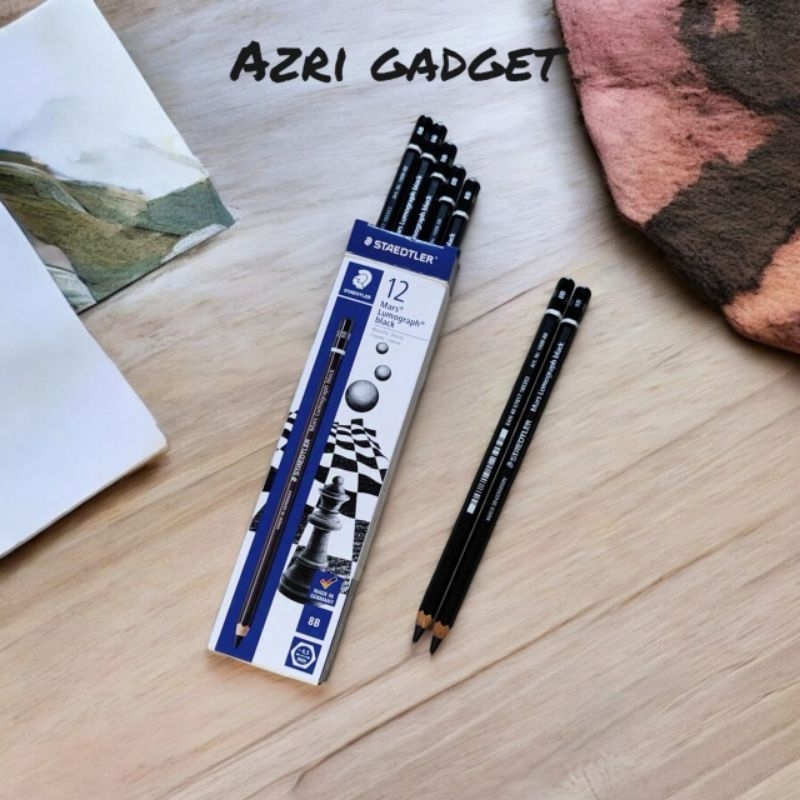 

pensil Staedtler 8B mars lumograph Black