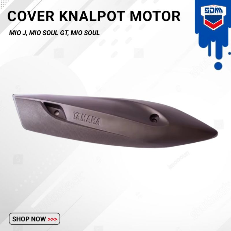 Yakaha Cover Knalpot Motor MIO J, Soul GT | COVER KNALPOT YAMAHA MIO J / MIO SOUL GT / MIO SOUL 125
