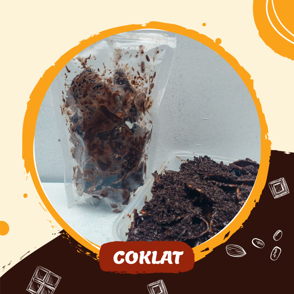 

Keripik Pisang Lumer Coklat