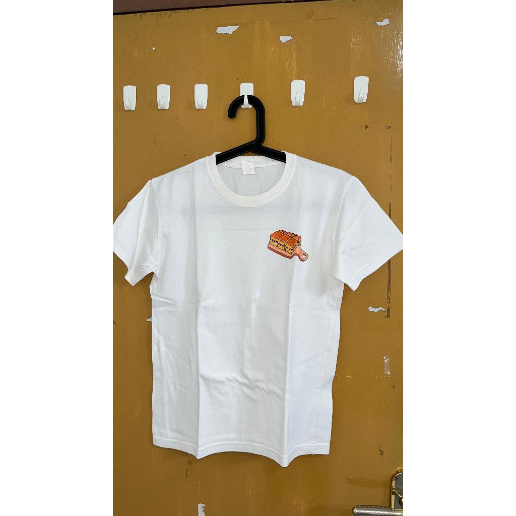 PRELOVED BAJU MARTABAK PUTIH/PRINTED MARTABAK T-SHIRT/KAOS PUTIH