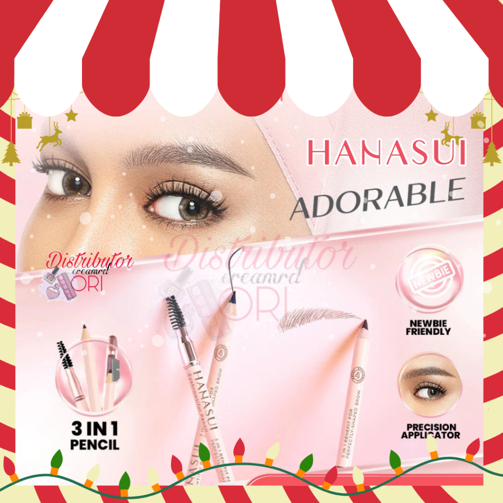 Hanasui Eyebrowtiful Pencil | Pensil Alis Hanasui