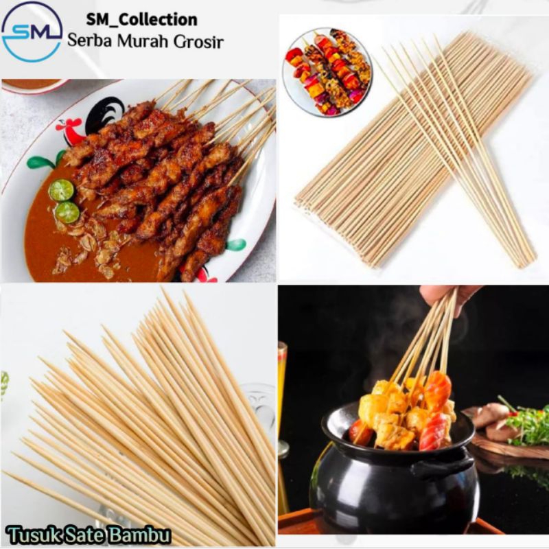 alat panggang/tusukan ikan/tusukan bambu/tusukan sate/tusukan sate bambu