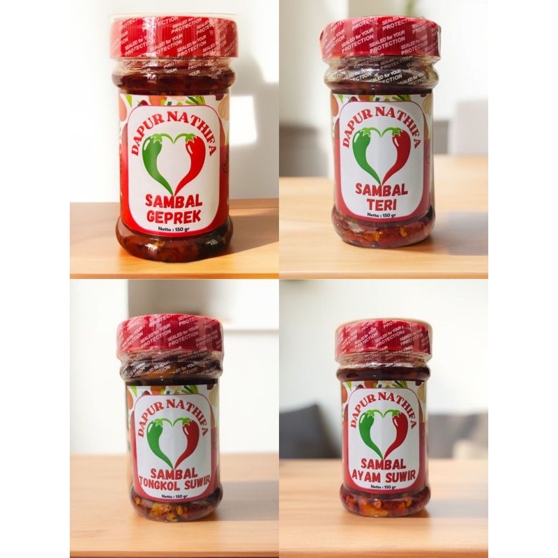 

sambal ayam suwir,tongkol suwir,teri