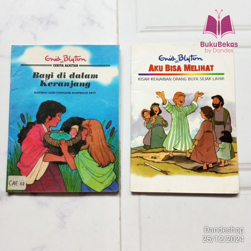 Enid Blyton Cerita Alkitab - Buku Cerita Anak Bekas Preloved