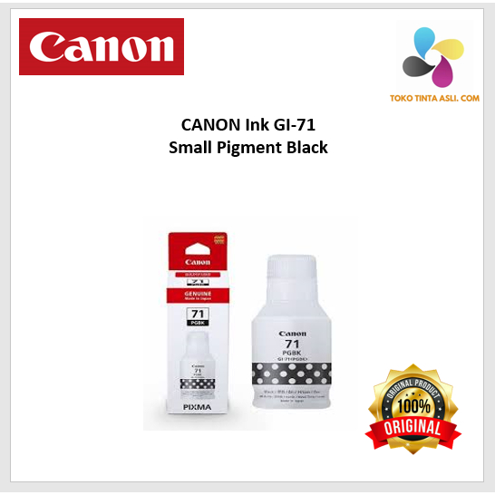 CANON Ink GI-71 Small Pigment Black