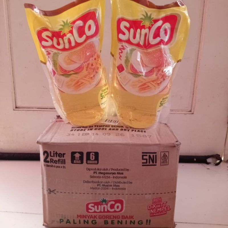 

(LAPO40 CB12PER300) minyak sunco 2L 1 dus