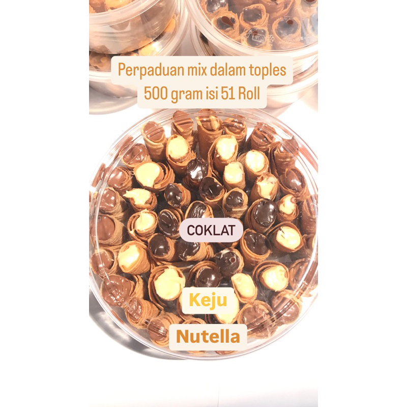

crepes roll isi 78/80 roll 500 gram