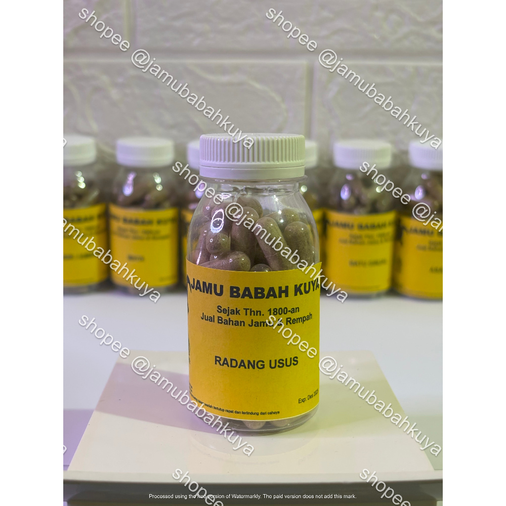 

Jamu Babah Kuya Herbal untuk Mengatasi Radang Usus - Ramuan Tradisional 100% Herbal Murni