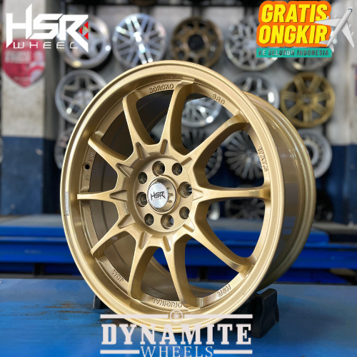 Velg Mobil Ce28 R17 Boroko SRD Ring 17 Baut 4x100 4x114,3 Cocok Buat Mobilio,Jazz,Yaris,Baleno Dll