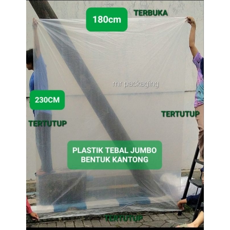 Kantong Plastik Tebal PE Besar Jumbo Tebal | Kantong Plastik TAHAN AIR dan ANTI BOCOR | Plastik bung
