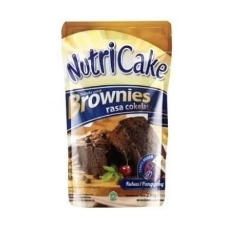 

Nutricake Brownies Chocolate 230 gram bisa kukus / panggang