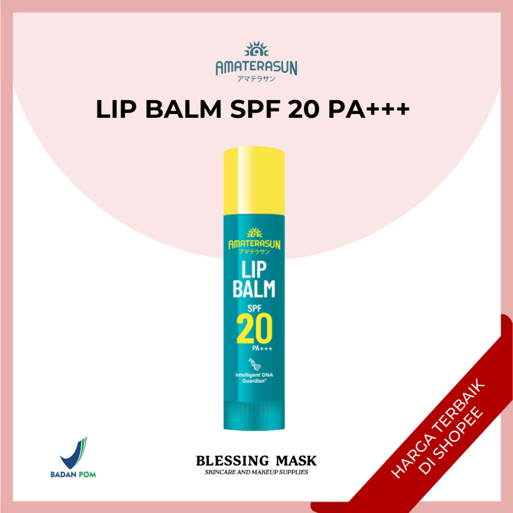 Amaterasun Lip Balm SPF 20 PA+++ | Invisible Lip Balm