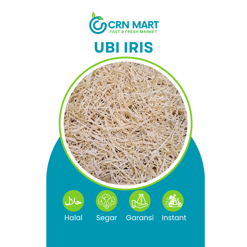 

CRN MART - Ubi Iris Mentah/Ubi Rajang/Ubi Racip Khas Medan