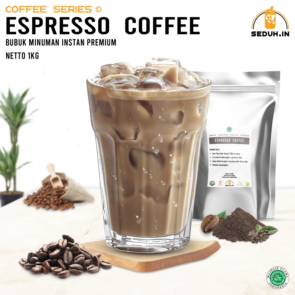 

SEDUHIN - OFFICIAL - Kopi Espresso 1KG / Bubuk Minuman Premium
